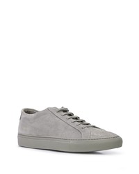 Baskets basses en daim grises Common Projects