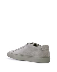 Baskets basses en daim grises Common Projects