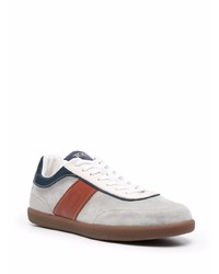 Baskets basses en daim grises Tod's