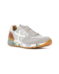 Baskets basses en daim grises White Premiata