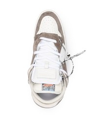 Baskets basses en daim grises Off-White