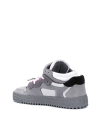 Baskets basses en daim grises Off-White