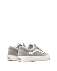 Baskets basses en daim grises Vans