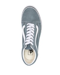 Baskets basses en daim grises Vans