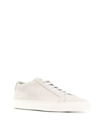 Baskets basses en daim grises Common Projects