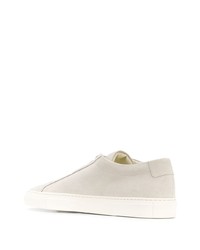 Baskets basses en daim grises Common Projects