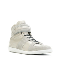 Baskets basses en daim grises Maison Margiela