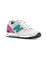 Baskets basses en daim grises New Balance