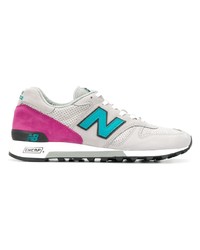 Baskets basses en daim grises New Balance