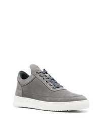 Baskets basses en daim grises Filling Pieces