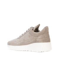 Baskets basses en daim grises Filling Pieces