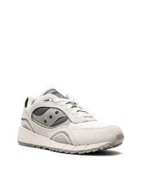 Baskets basses en daim grises Saucony