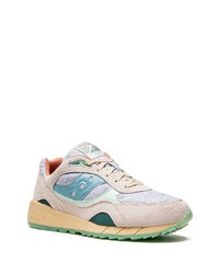 Baskets basses en daim grises Saucony