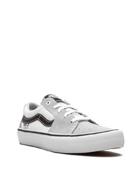 Baskets basses en daim grises Vans