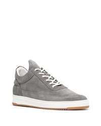 Baskets basses en daim grises Filling Pieces