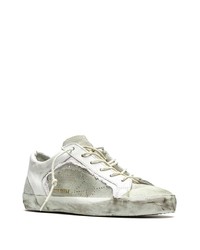 Baskets basses en daim grises Golden Goose