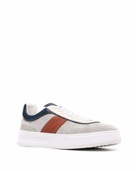 Baskets basses en daim grises Tod's