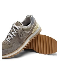 Baskets basses en daim grises New Balance