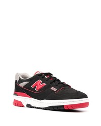 Baskets basses en daim imprimées noires New Balance