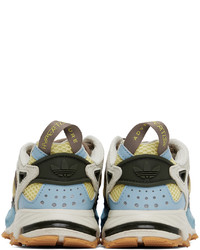 Baskets basses en daim jaunes adidas Originals