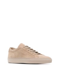 Baskets basses en daim marron clair Common Projects