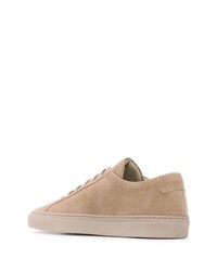 Baskets basses en daim marron clair Common Projects