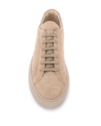 Baskets basses en daim marron clair Common Projects