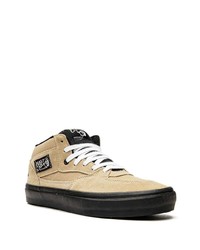 Baskets basses en daim marron clair Vans