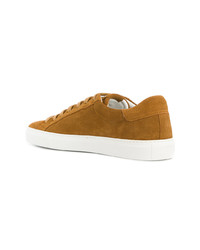 Baskets basses en daim marron clair Hide&Jack