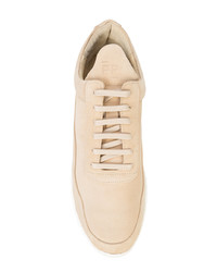 Baskets basses en daim marron clair Filling Pieces