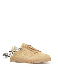 Baskets basses en daim marron clair Off-White