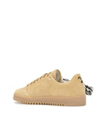 Baskets basses en daim marron clair Off-White