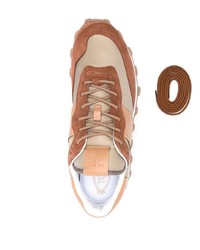 Baskets basses en daim marron Tod's