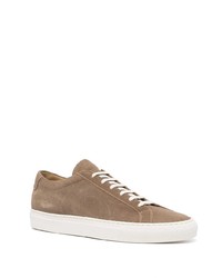 Baskets basses en daim marron Common Projects