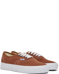 Baskets basses en daim marron Vans