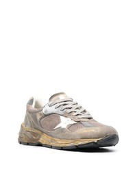 Baskets basses en daim marron Golden Goose