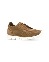 Baskets basses en daim marron Buttero