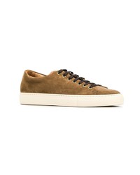 Baskets basses en daim marron Buttero