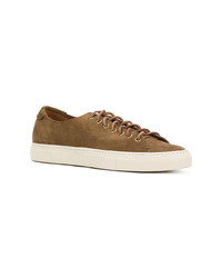 Baskets basses en daim marron Buttero