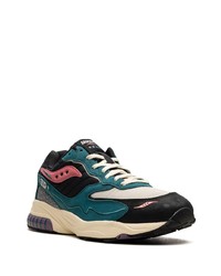 Baskets basses en daim multicolores Saucony