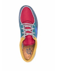 Baskets basses en daim multicolores Nike