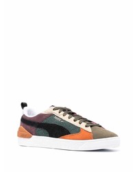 Baskets basses en daim multicolores Puma