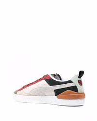 Baskets basses en daim multicolores Puma