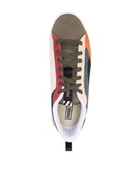 Baskets basses en daim multicolores Puma