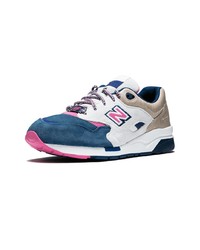 Baskets basses en daim multicolores New Balance