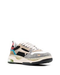 Baskets basses en daim multicolores Premiata