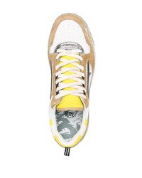 Baskets basses en daim multicolores Premiata