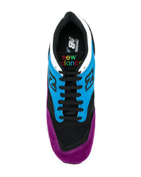 Baskets basses en daim multicolores New Balance