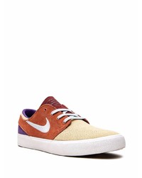 Baskets basses en daim multicolores Nike