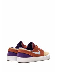 Baskets basses en daim multicolores Nike